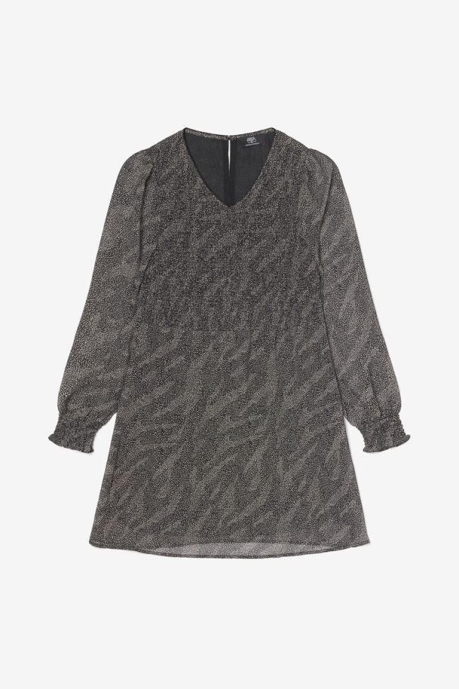 Black animal print Berenigi dress