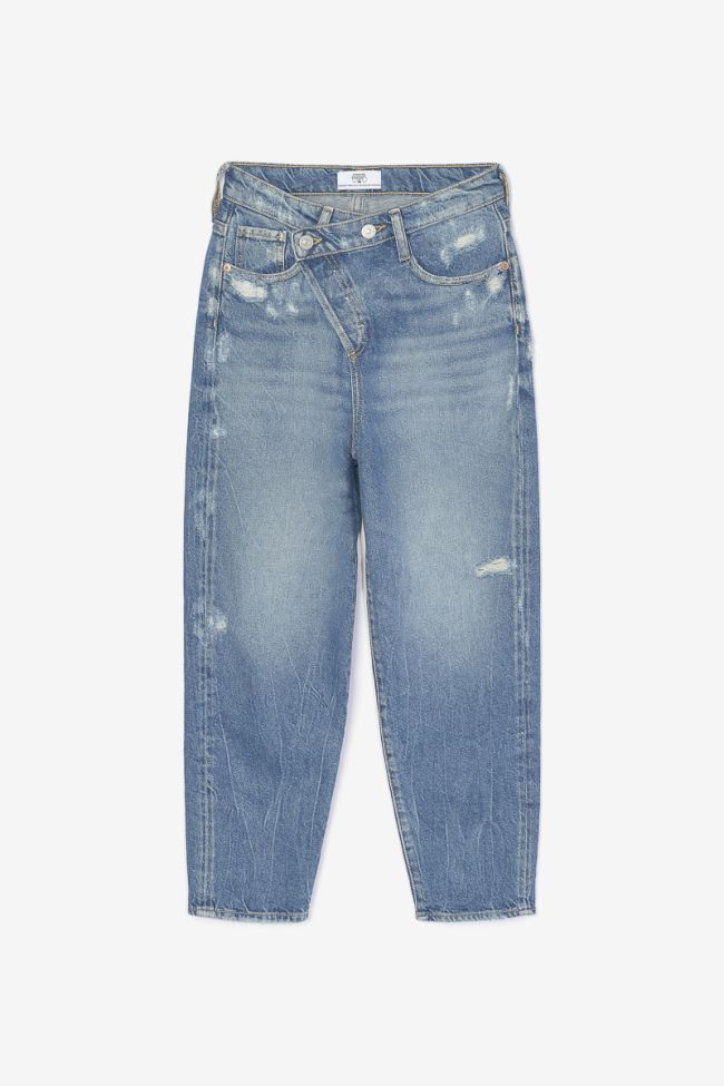 Jeans boyfit Cosa 7/8th destroy vintage blue N°4