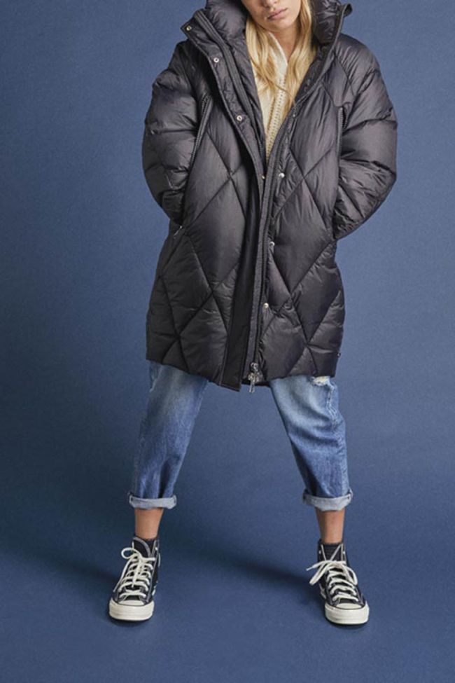 Black Dottigi down jacket