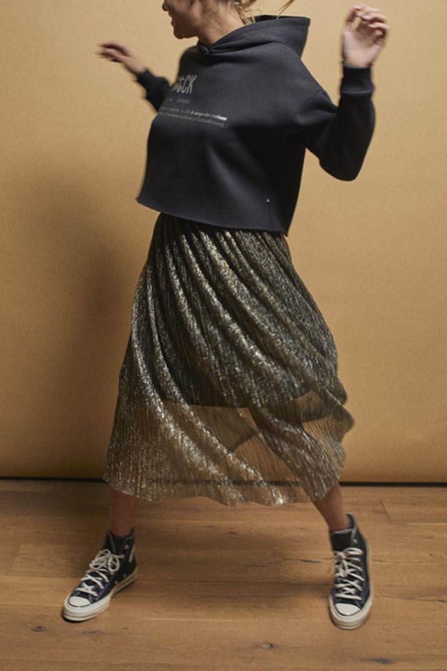 Long gold Goldygi skirt