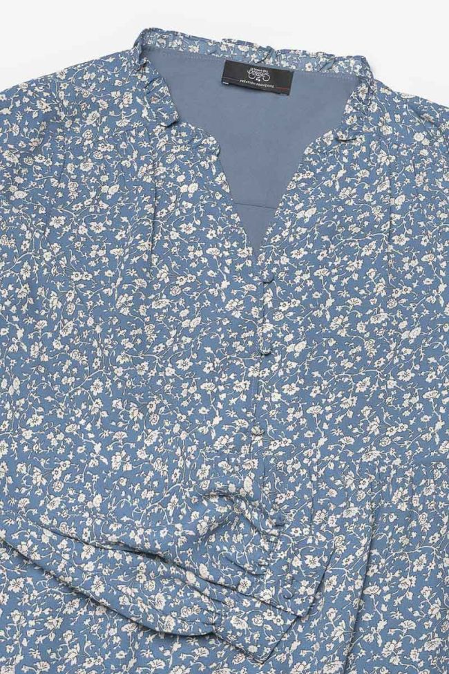 Blue floral Lattegi dress