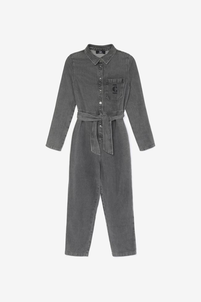 Black faded tencel Murraygi jumpsuit