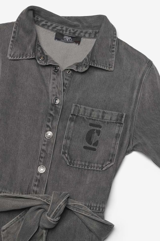 Black faded tencel Murraygi jumpsuit