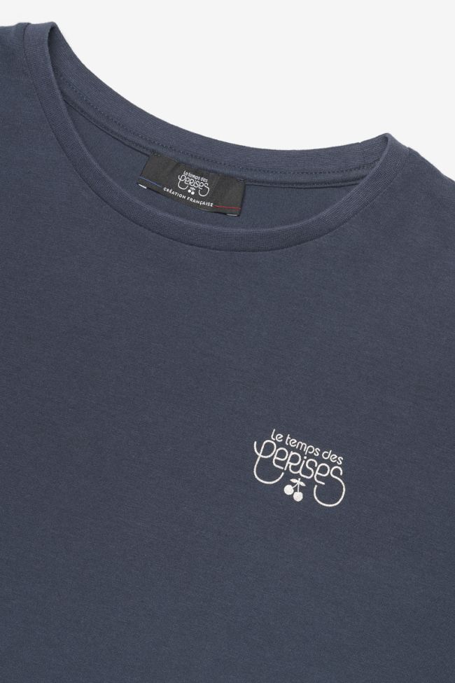 Navy blue long-sleeved Ponogi t-shirt
