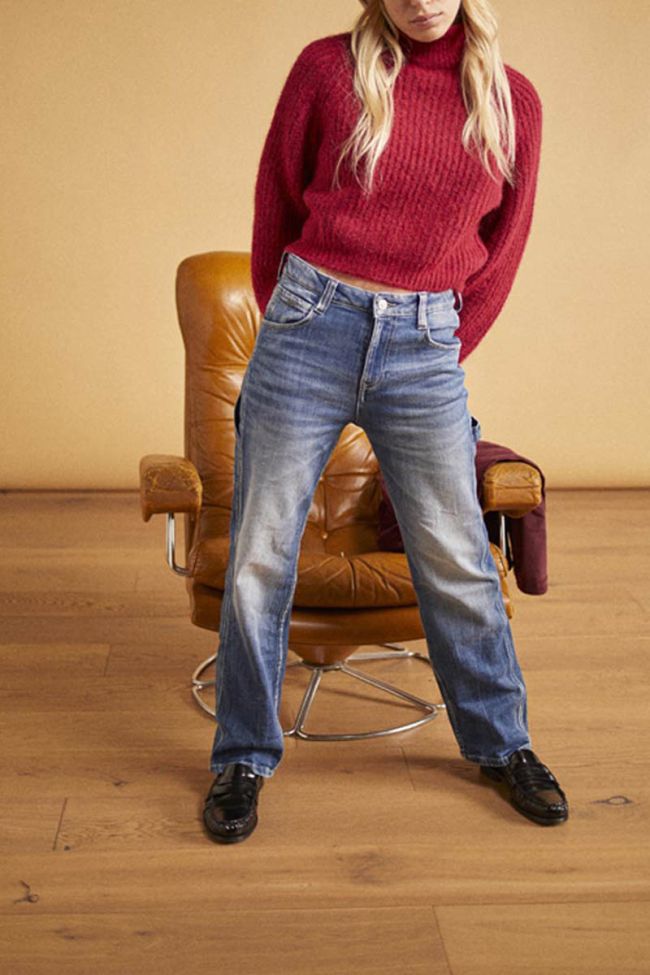 Raspberry marl Streetgi jumper