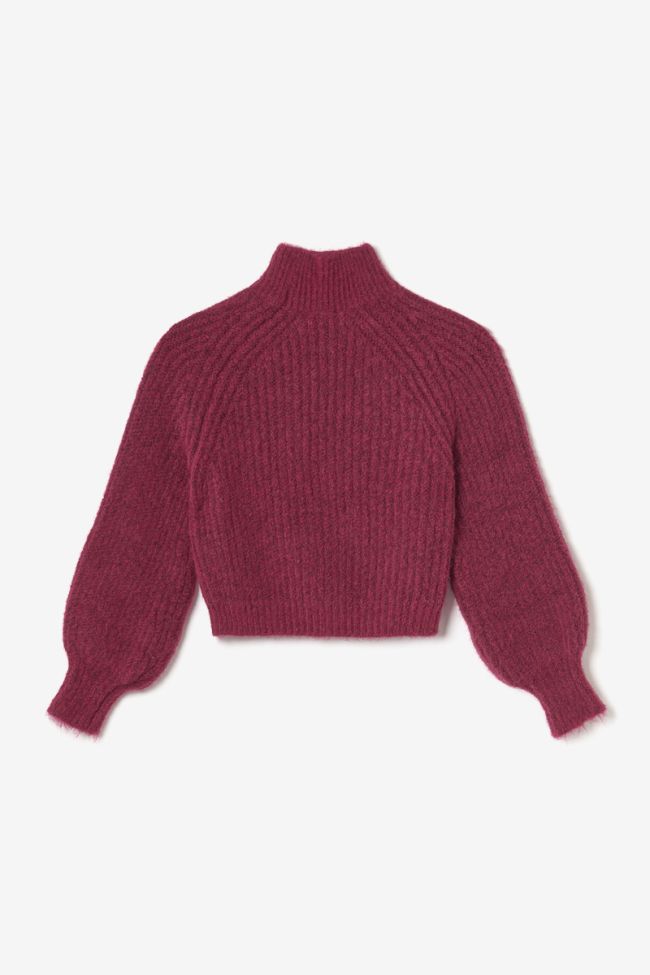 Raspberry marl Streetgi jumper
