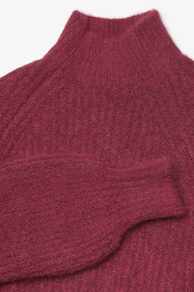 Raspberry marl Streetgi jumper