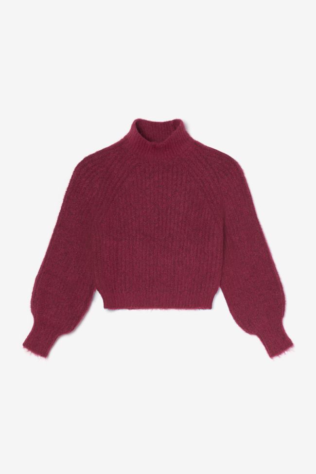 Raspberry marl Streetgi jumper