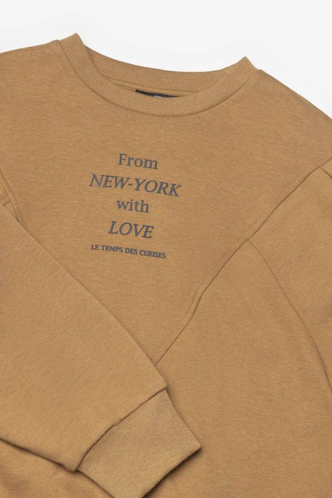 Caramel Teavagi sweatshirt