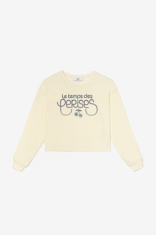 Vanilla long-sleeved Yunogi t-shirt