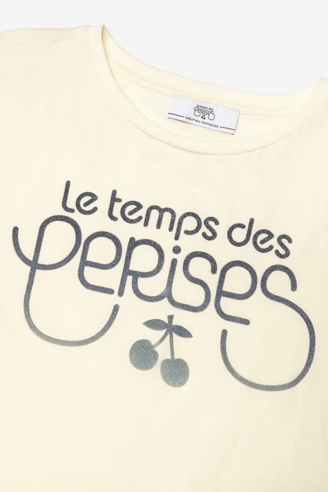 Vanilla long-sleeved Yunogi t-shirt