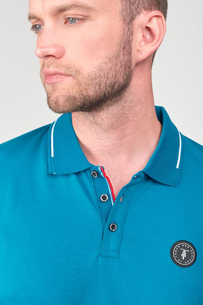 Blue Aron polo shirt