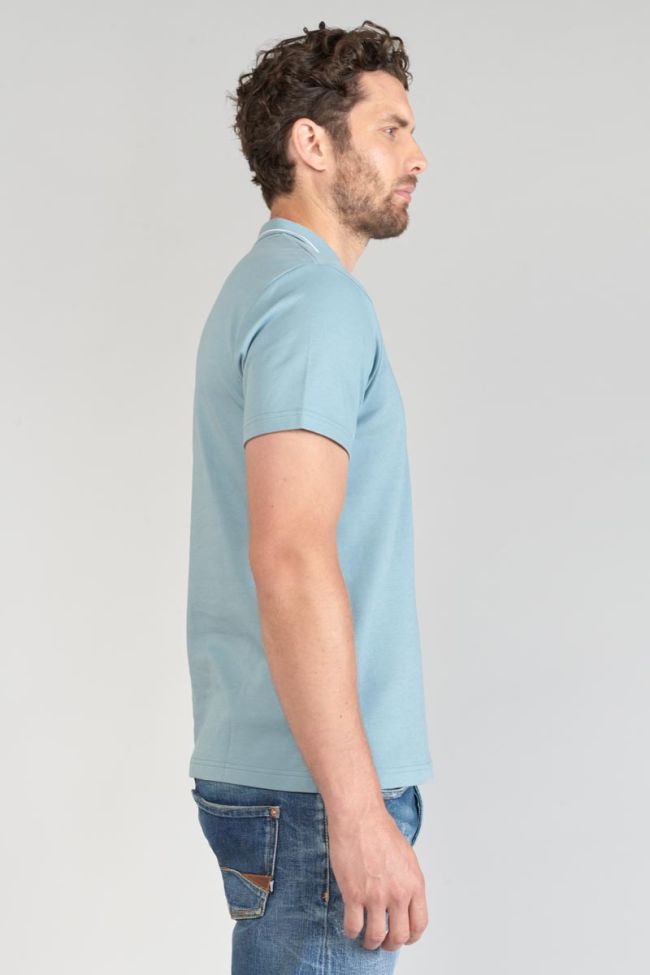 Blue-grey Aron polo shirt