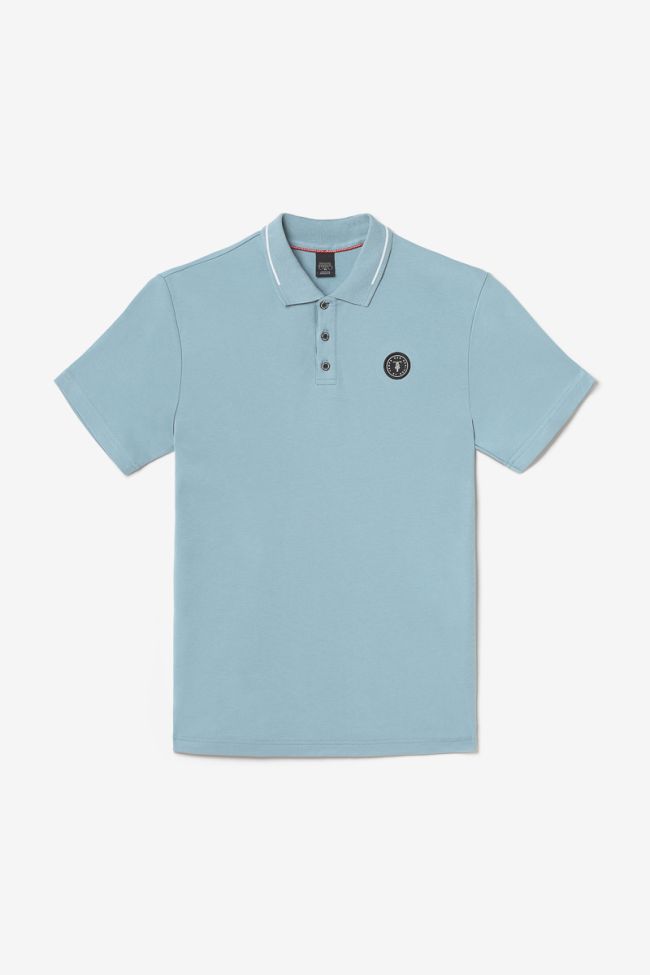 Blue-grey Aron polo shirt