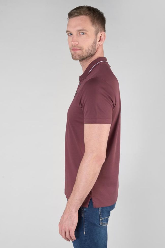Burgundy Aron polo shirt