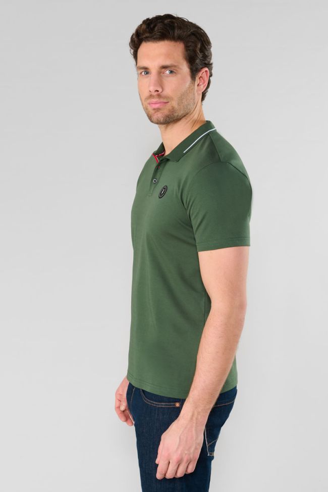 Aron dark green polo shirt