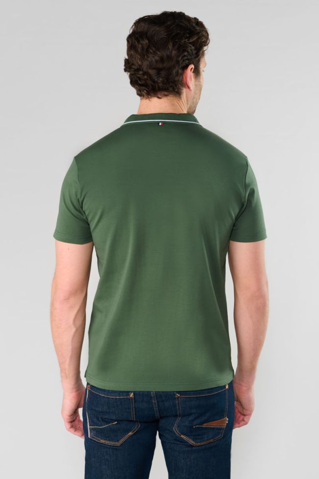 Aron dark green polo shirt