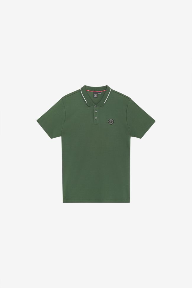 Aron dark green polo shirt