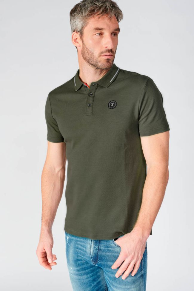Khaki green Aron polo shirt