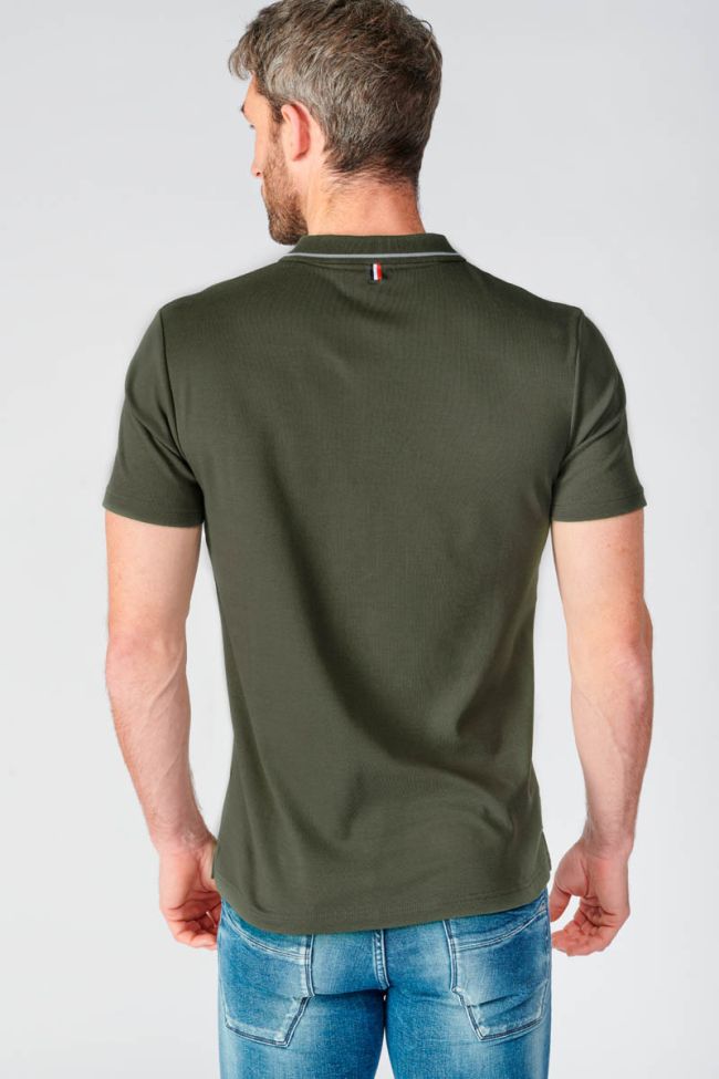 Khaki green Aron polo shirt