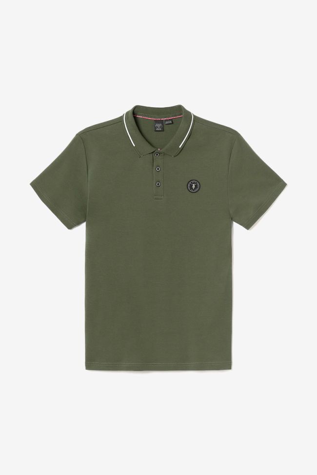 Khaki green Aron polo shirt