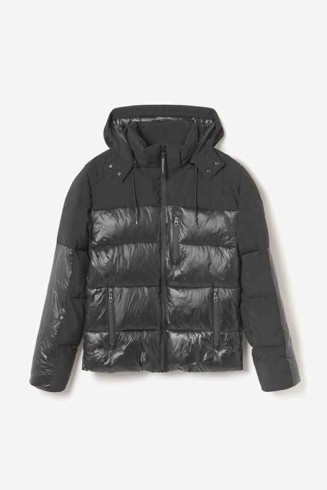 Black dual fabric Bartol down jacket