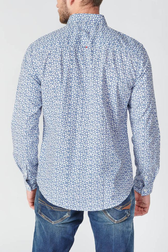 Blue leaf print Brotel shirt