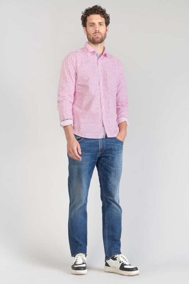 Pink floral Brotel shirt