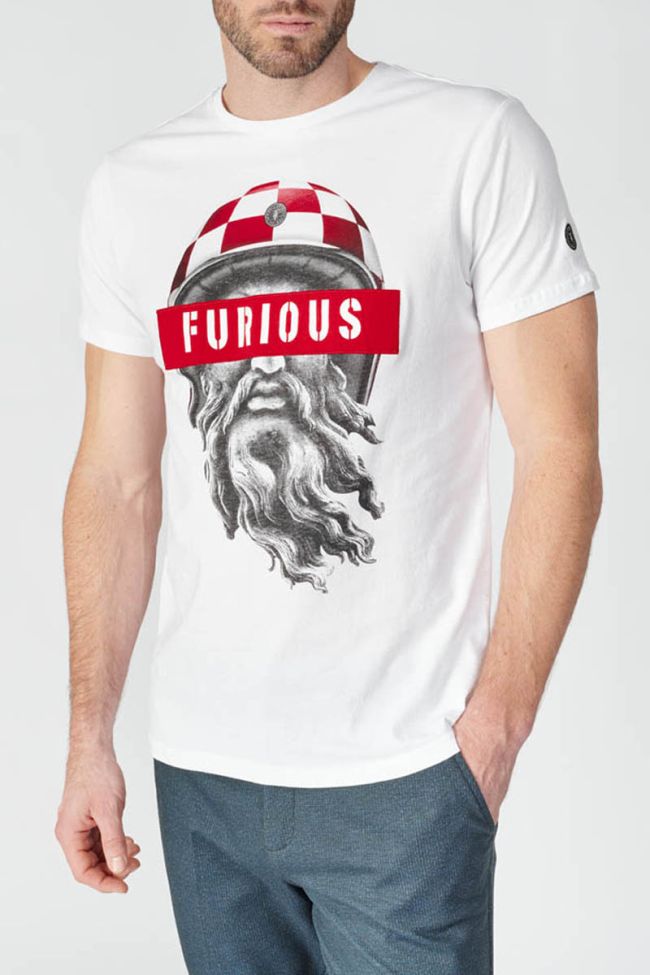 Printed white Casi t-shirt