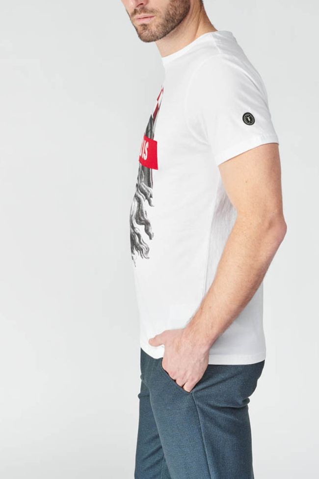 Printed white Casi t-shirt