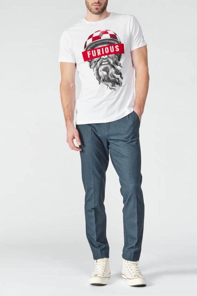 Printed white Casi t-shirt