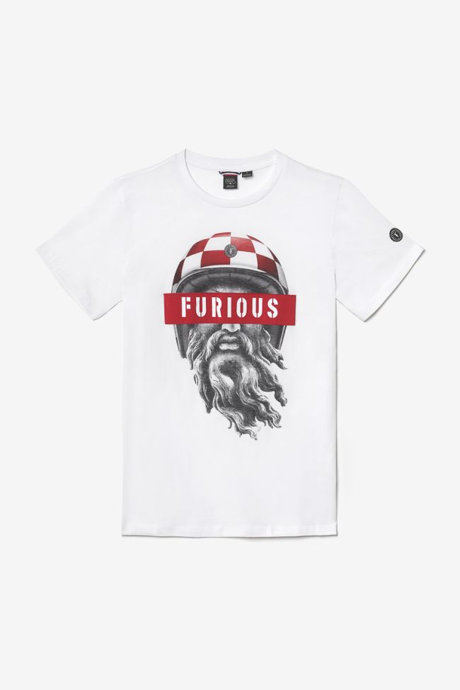 Printed white Casi t-shirt