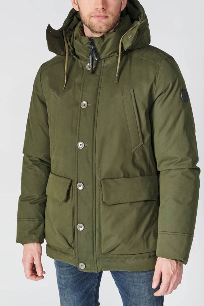 Khaki green Dozal down jacket