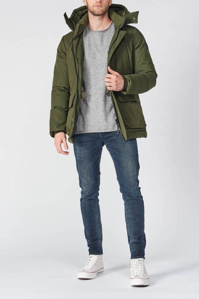 Khaki green Dozal down jacket