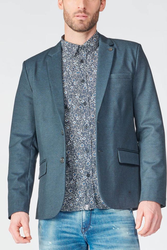 Navy blue floral Fabion shirt