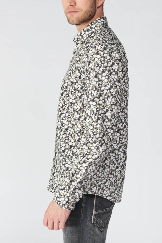 Khaki floral Fagor shirt