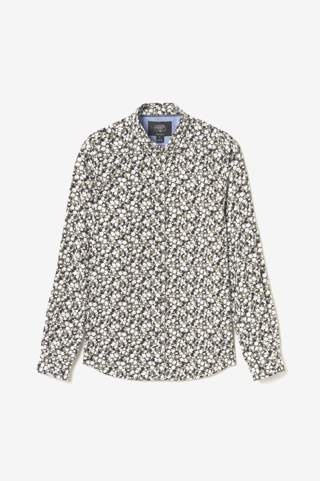 Khaki floral Fagor shirt