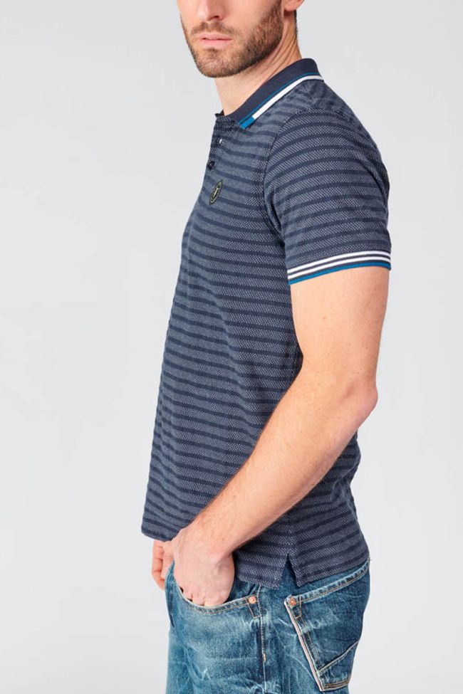 Navy blue Rival polo shirt