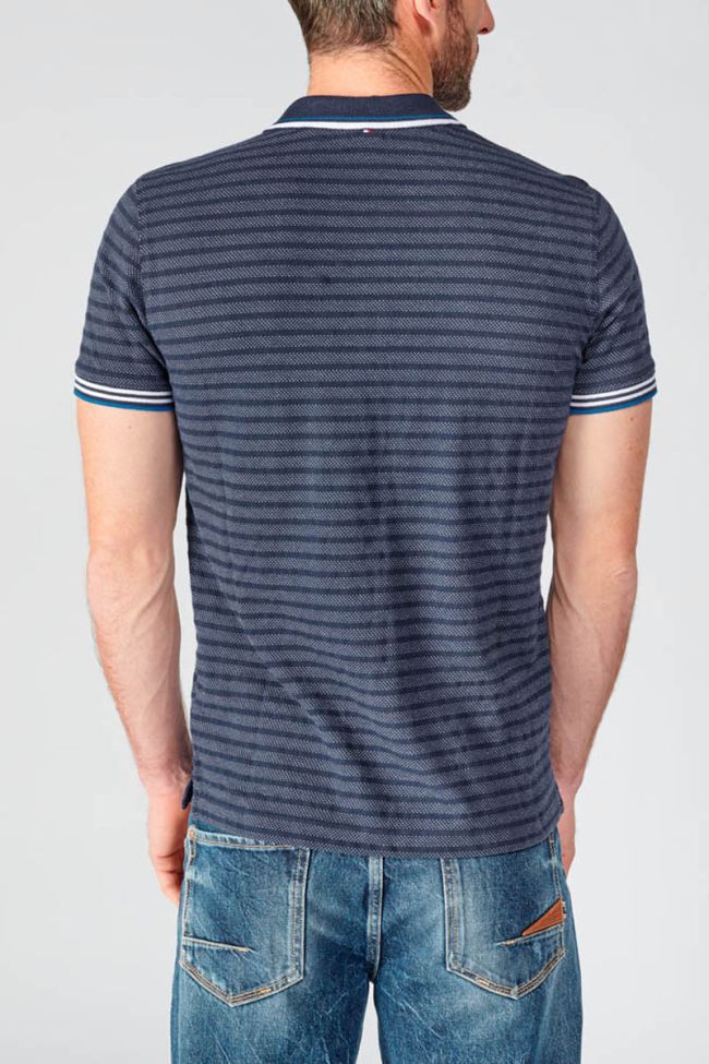 Navy blue Rival polo shirt