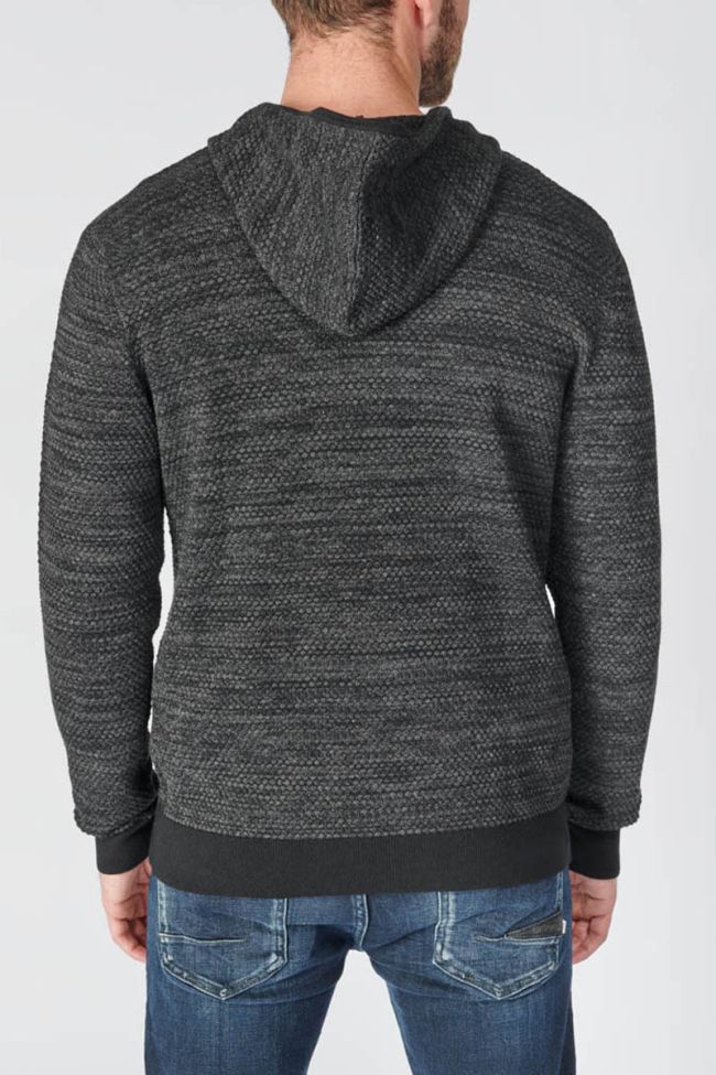 Black Sion hooded cardigan