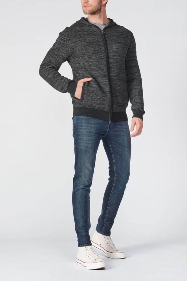 Black Sion hooded cardigan