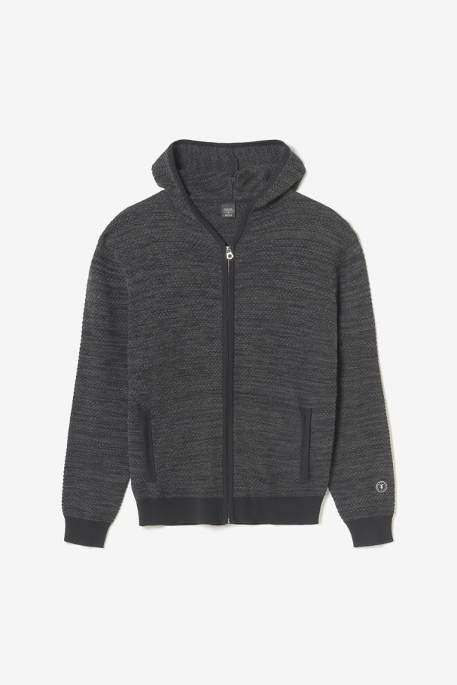 Black Sion hooded cardigan