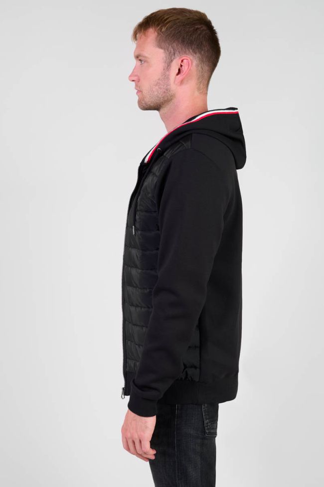 Two-material black Thol jacket