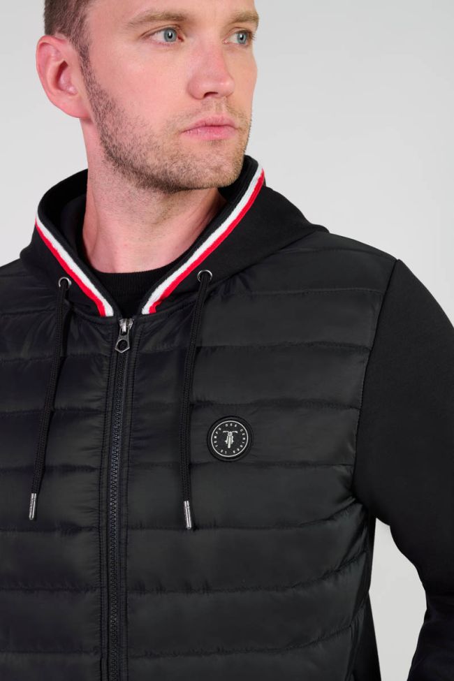 Two-material black Thol jacket