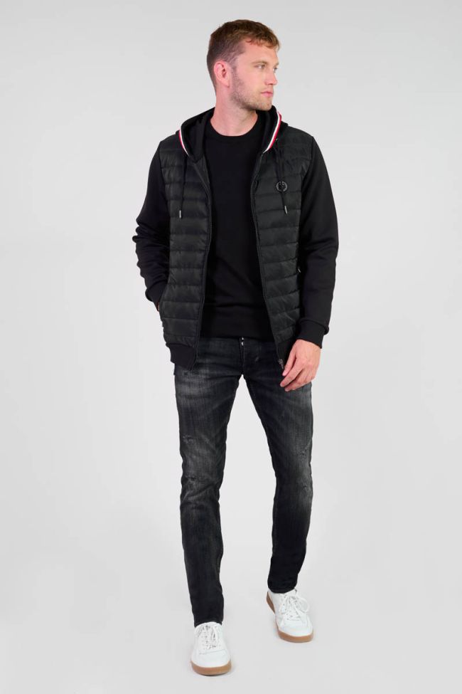 Two-material black Thol jacket