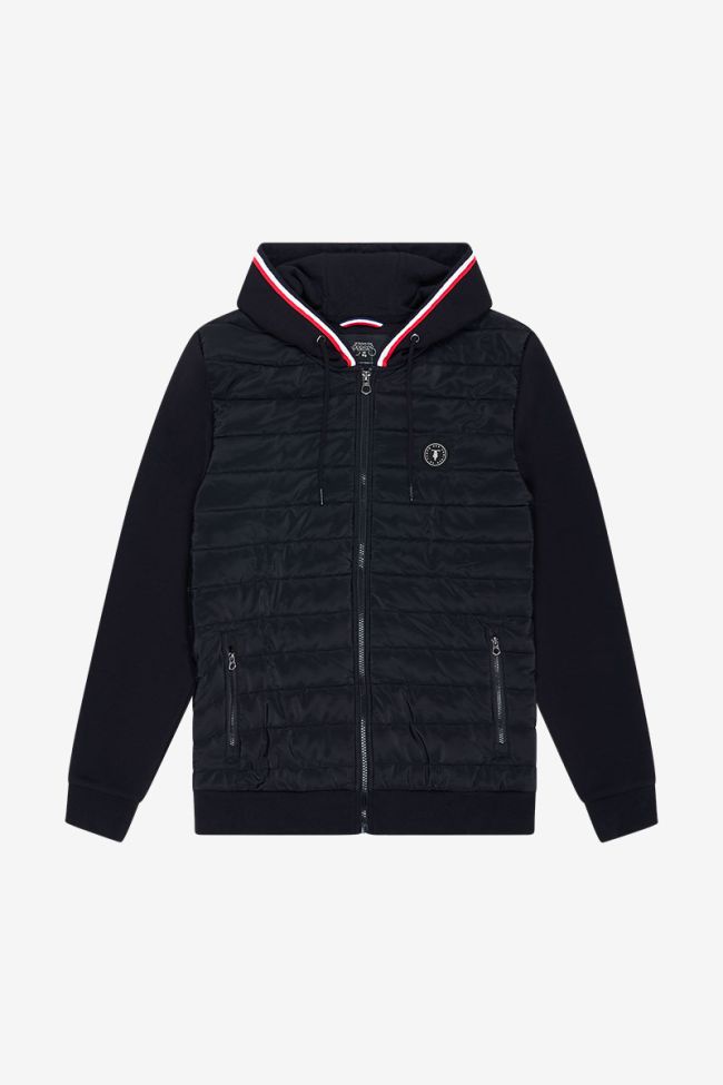 Two-material black Thol jacket