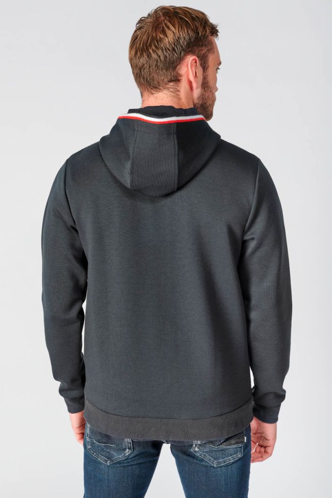 Veste bi-matière Thol bleu marine