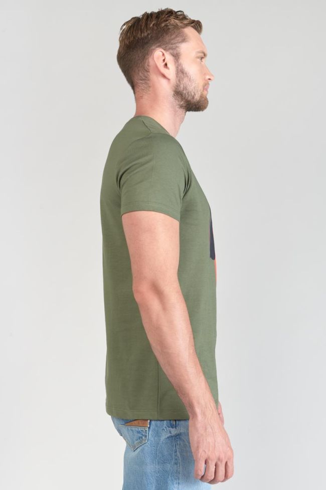 Printed khaki Veigar t-shirt
