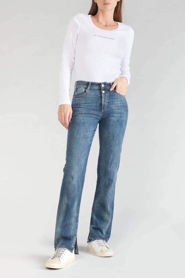 Jeans 400/19 mom Basic high waist vintage blue N°3