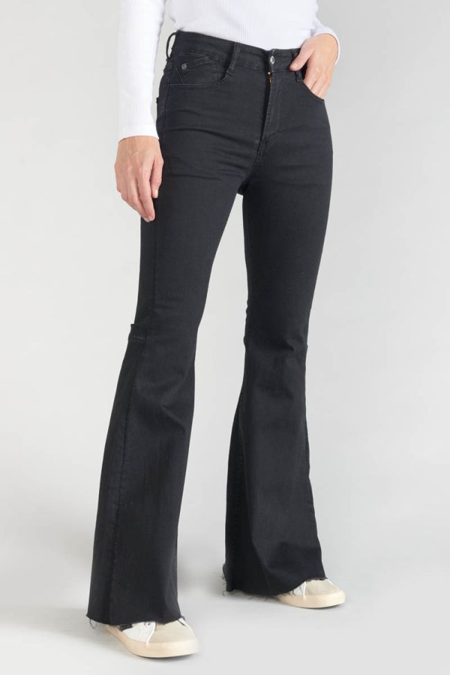 Jeans flare Alberta high waist black N°0